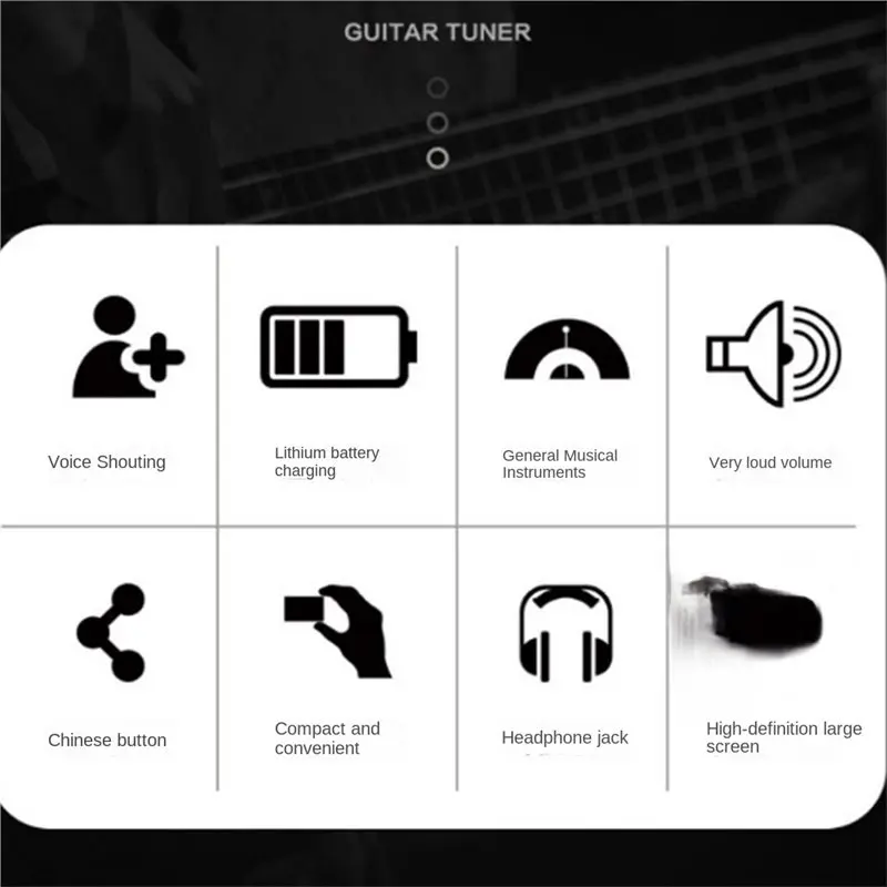 HOTB72A Digital Electronic Metronome For Guitar, Piano, Drum& All Instruments Including Timer And Vocal Counting Functionality