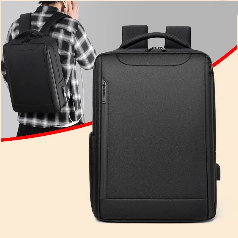 2024 New Laptop Backpack Anti-theft Waterproof School Backpacks USB Charging Men Business Travel Bag Backpack New Design