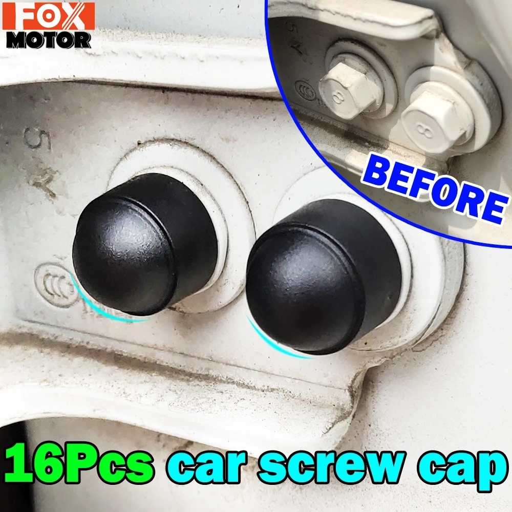 Universal Door Screw Cap Screw Protection Cap For Passat Ford Peugeot Octavia Car Stickers Hinge Hooks Door Lock Armrest Box