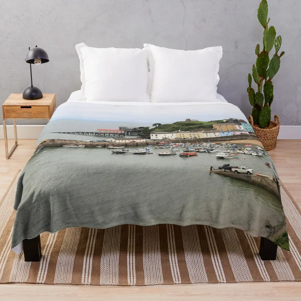 

10-B Throw Blanket Shaggy Soft decorative For Sofa Thin Blankets