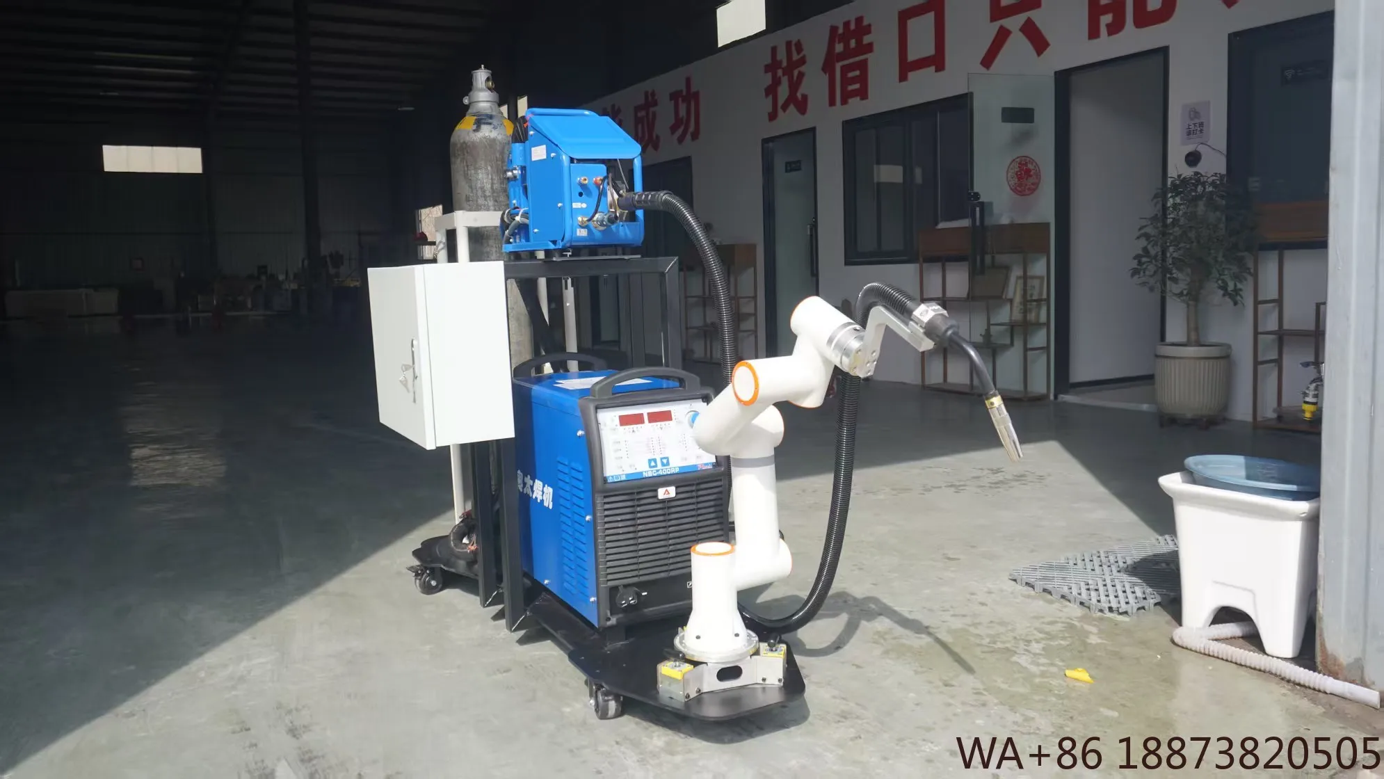 روبوت صناعي ذراع آلي بستة محاور، روبوتات تعاونية، روبوت لحام #2