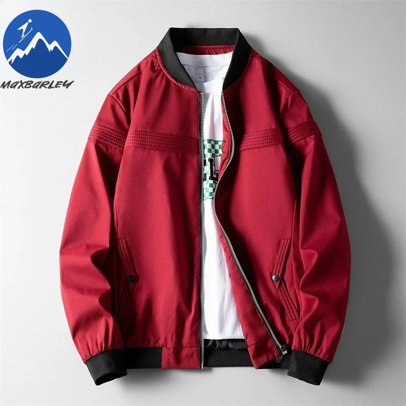 Maxbarley Premium Jacket Classic Baseball Collar Explorer Coat Loose Hiking Multi Functional Windproof Comfortable Gorpcore Wear