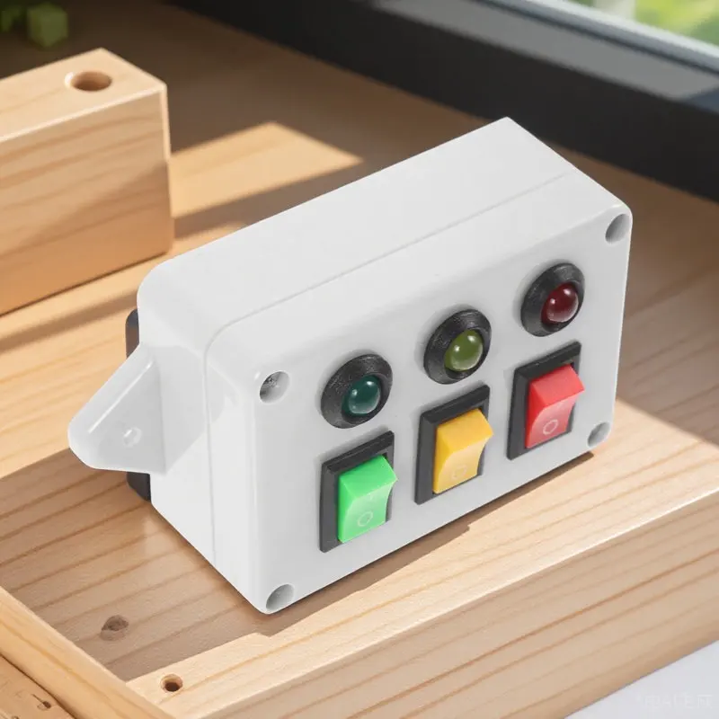 

Educational Light Switch Board for Kids Hand Eye Coordination Development Toddler Activity Center Creative Thinking