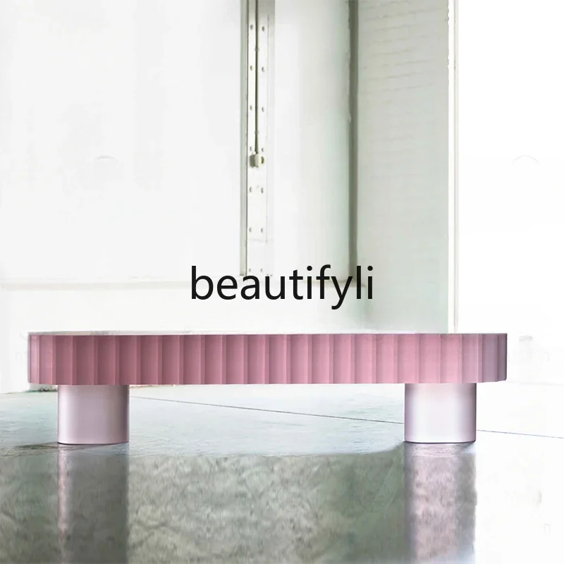 

Nordic light luxury modern simple acrylic stool long matte shoe change stool dining chair