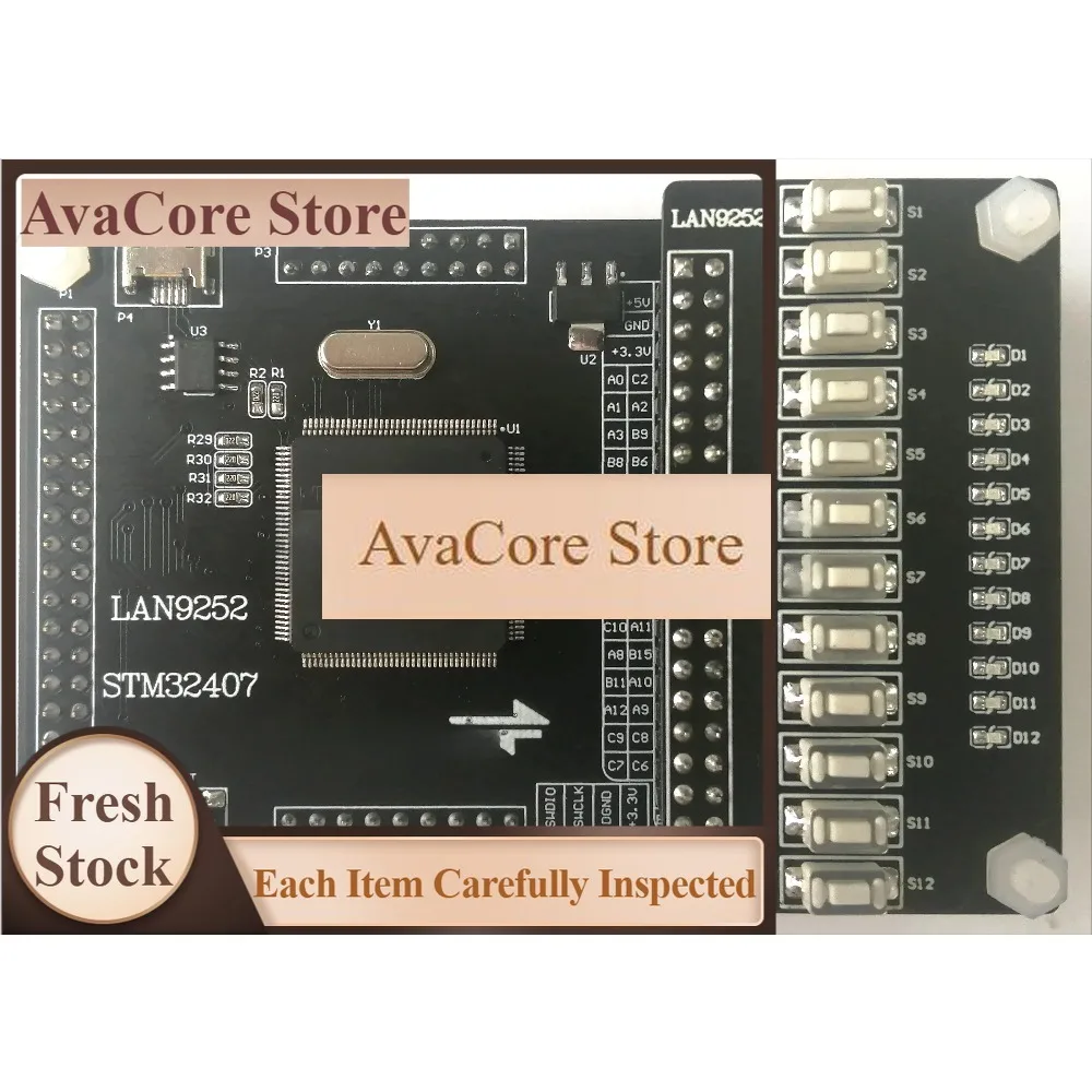 AvaCoreLan9252 lan9252 slave lan9252 development board EtherCAT slave 32io cia402