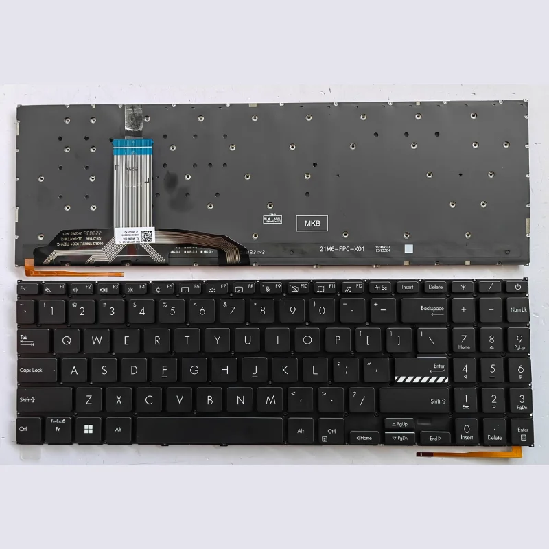 

For ASUS X1502ZA VA X1603ZA M1503Q M1603Q X1605V M1502 Keyboard Replacement Repair Part