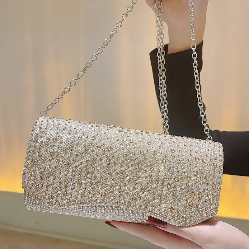 

Women's Fashion Shoulder Bag Casual Envelope Crossbody Bag with Gold Chain Stylish Small Purse for Daily Use Birthday Gift