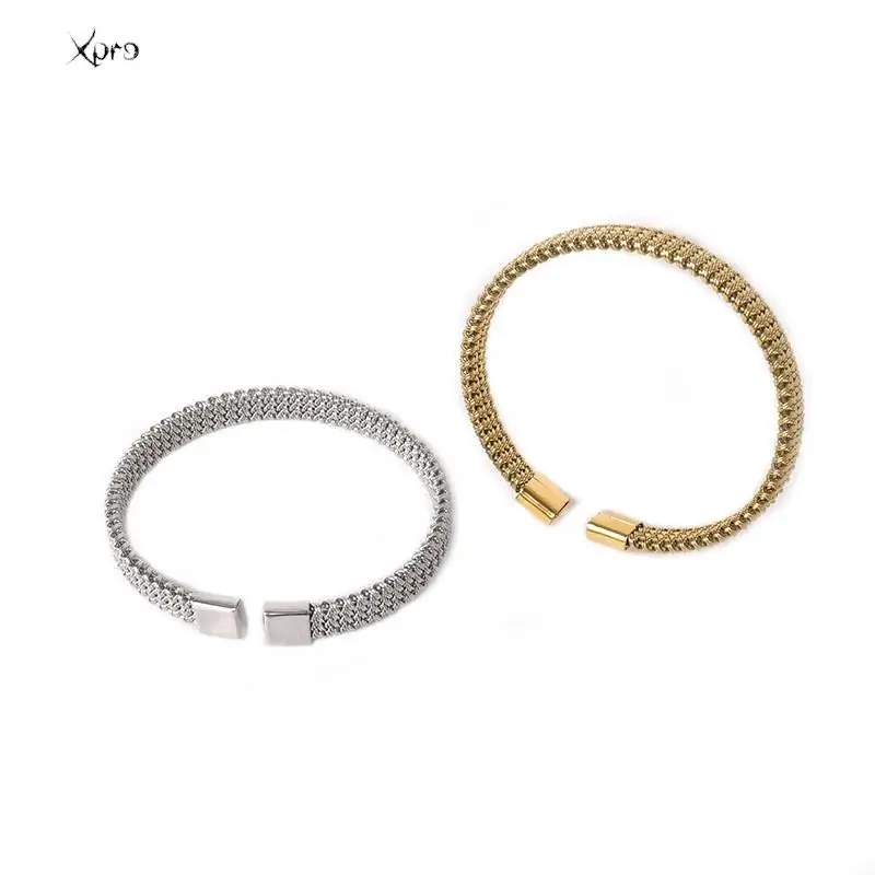 Xpro Stainless Steel Cuff Bracelets Bangles For Women Fashion Jewelry Charm Jewelry Accessories Bohemian Stylish Classic