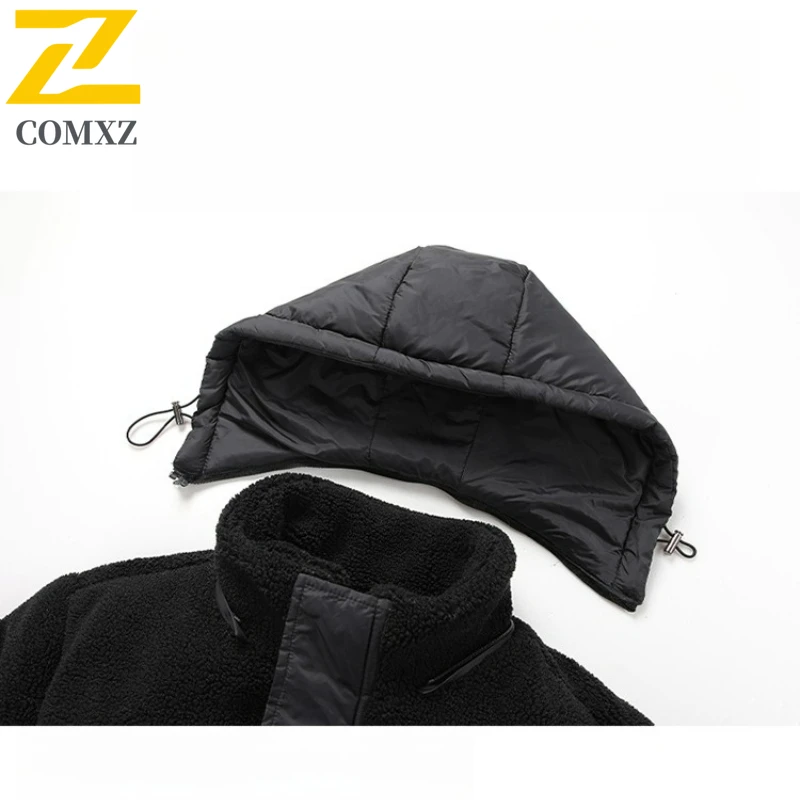 Down Jacket 2025 New Winter Casual Fashion Hooded Wear On Both Sides Windproof Coat Outdoor Sports Thermal Lightweight Parkas