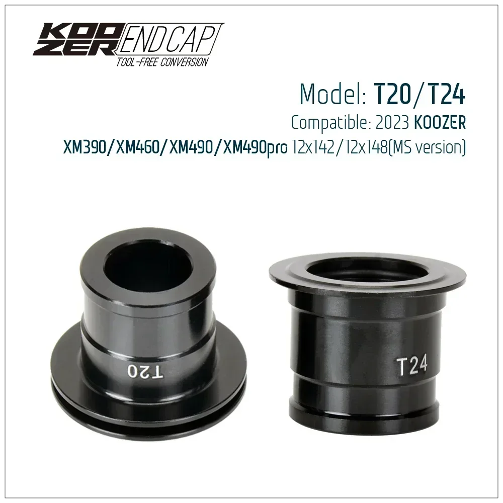 Koozer XM490/460/450 Naben-Endkappen-Adapter: Für 5x100 - 110 * 148, Fahrradzubehör – Detail 11