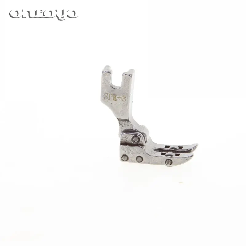 Industrial Sewing Machine Roller Presser Foot SPK-3 With Bearing All Steel Presser Foot Leather Coated Fabric Roller Type