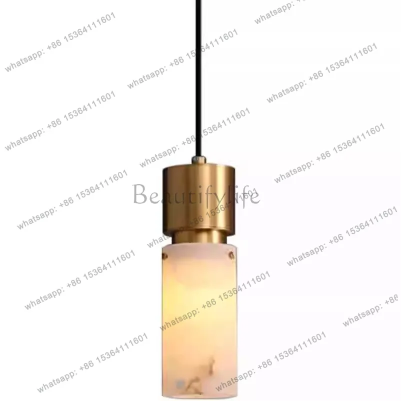 

Cross-border modern and simple Nordic marble shop, room bedside hanging line luminous object