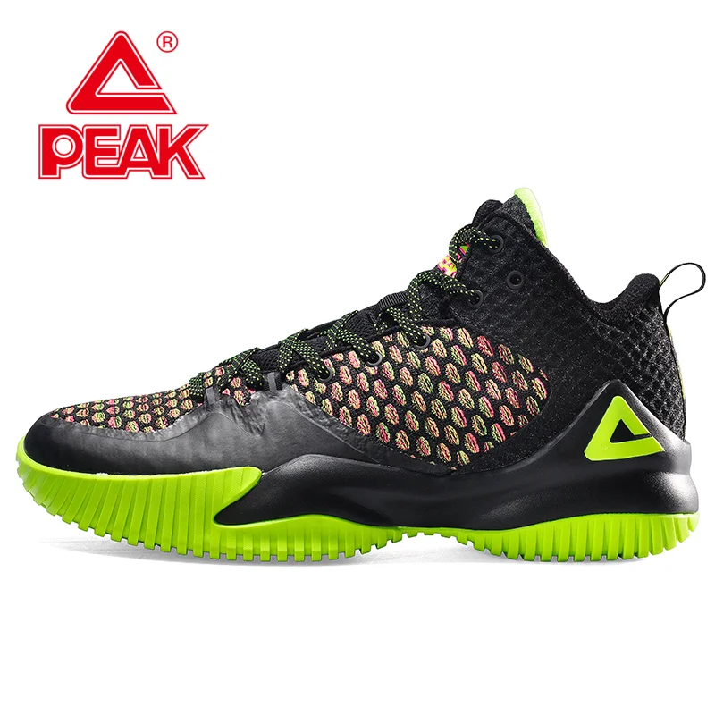 

PEAK Street Master Men's High Top Basketball Shoes Breathable Cushioning Athletic Sneakers Indoor Outdoor Training