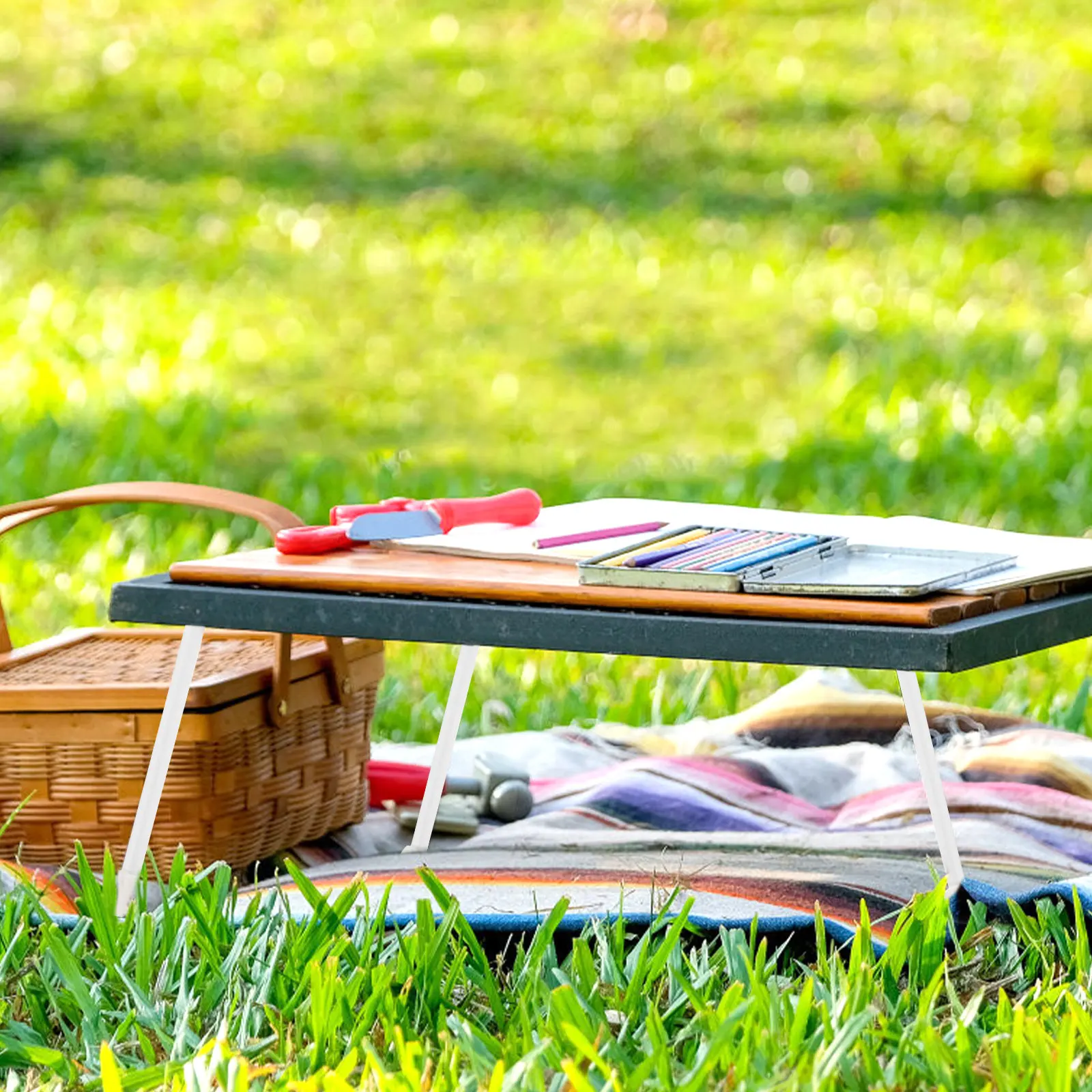 

4 Pcs Desk Legs Folding Table Replacement Adjustable Foldable Metal Support Heavy Duty Hardware