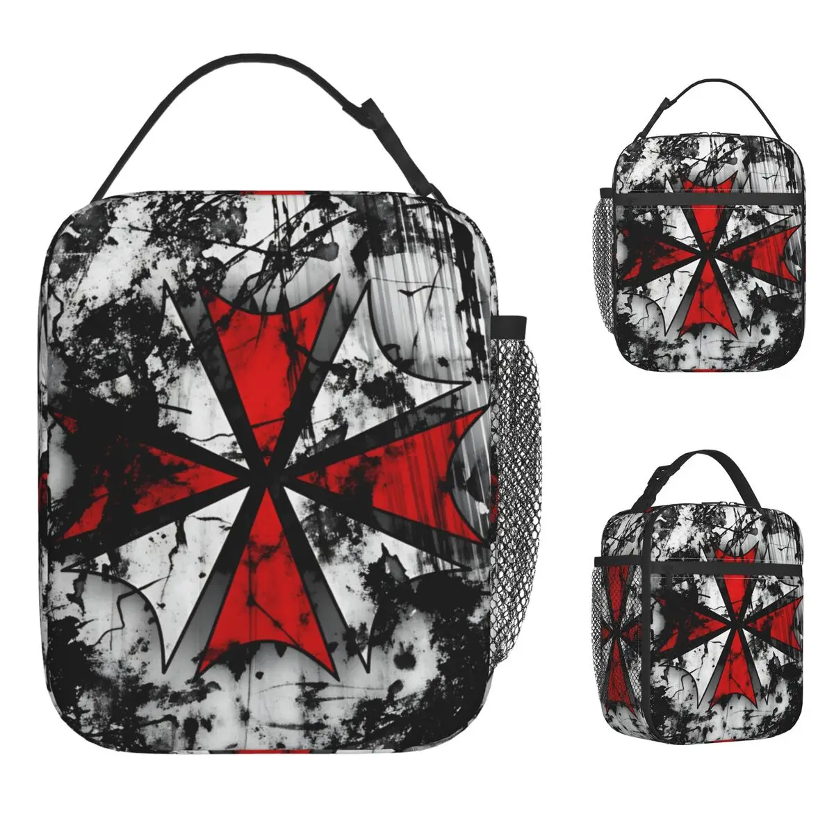 Game R-Resident E-Evil U-Umbrella Lunch Bag For Child Graphic Lunch Box Leisure Picnic  Bag Portable Oxford Thermal Lunch Bags