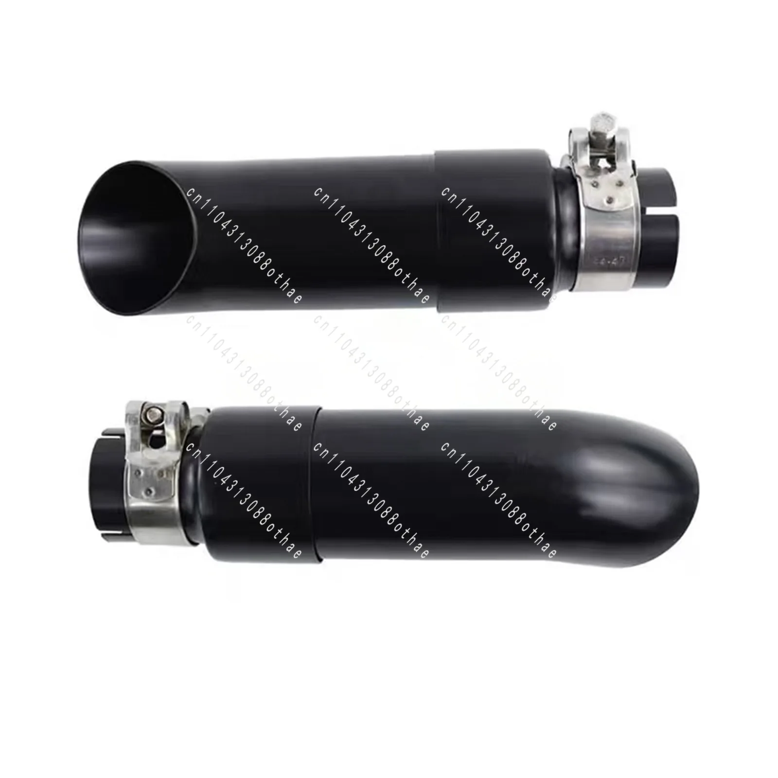 Modified tail exhaust, oblique low thick exhaust pipe, suitable for Indian scout Bobber