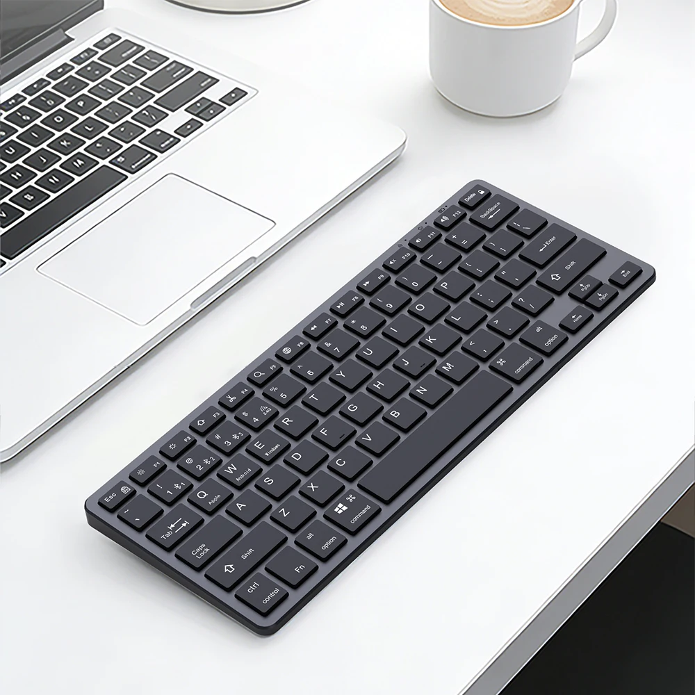 Lenovo M150K Multi-Device Wireless Keyboard Bluetooth Slim Dual Mode 2.4G Windows MacOS iOS Android for Laptop Tablet Phone