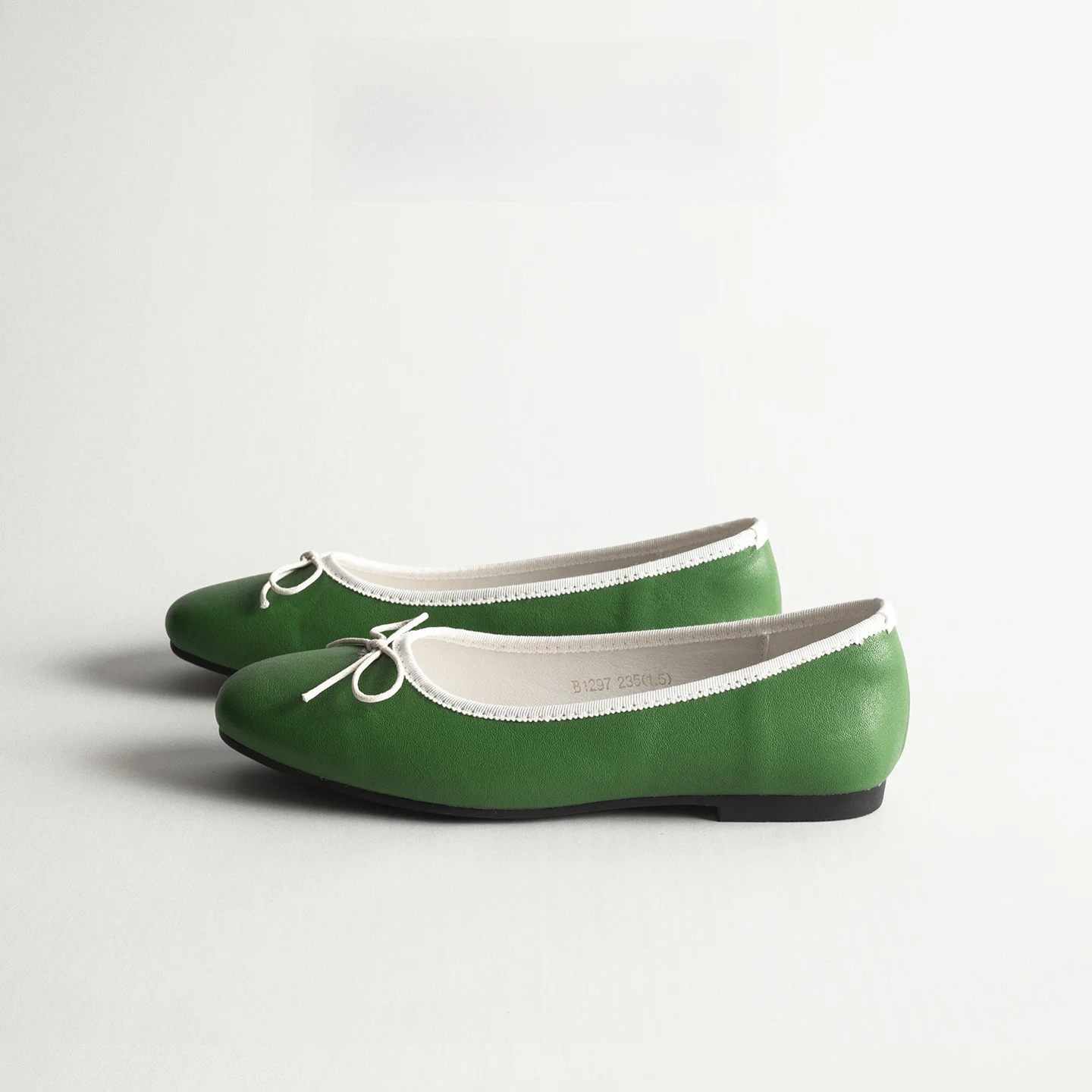 genuine-leather-ballet-mary-jane-shoes-women's-versatile-casual-commute-flat-bottom-knot-grandmother-shoes