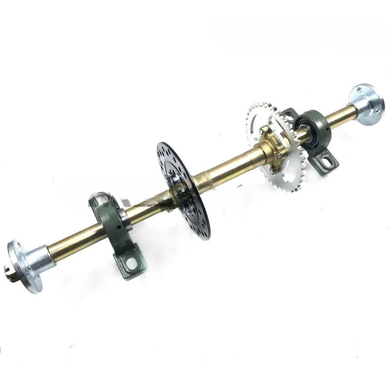 Modified GO-KART three-wheel four-wheel kart accessories rear axle rear axle 61-65-71 -74-80cm rear axle