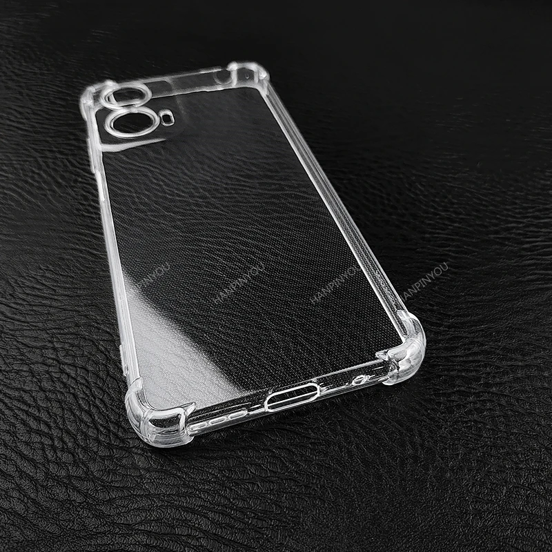 Anti-fall Casing For Motorola Moto G75 G55 G84 G64 G54 G34 G04 G24 Power G04s Soft Silicone Transparent Case Shockproof Cover