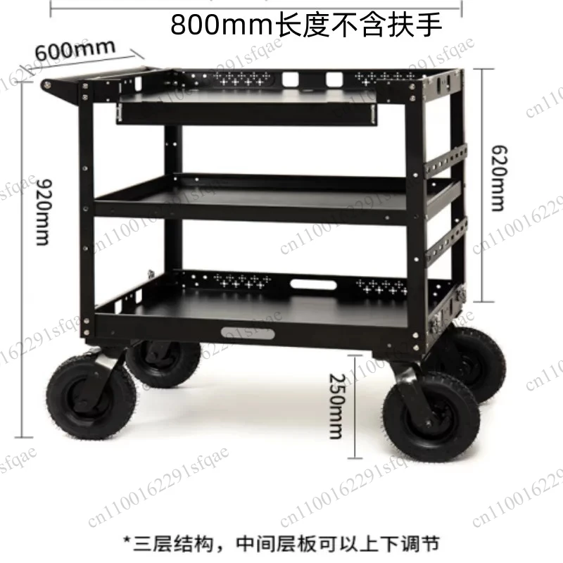Storage Multi-layer Heavy-duty Trolley Mobile Director Car Film and Television Equipment Tool Car Monitor Crew Material