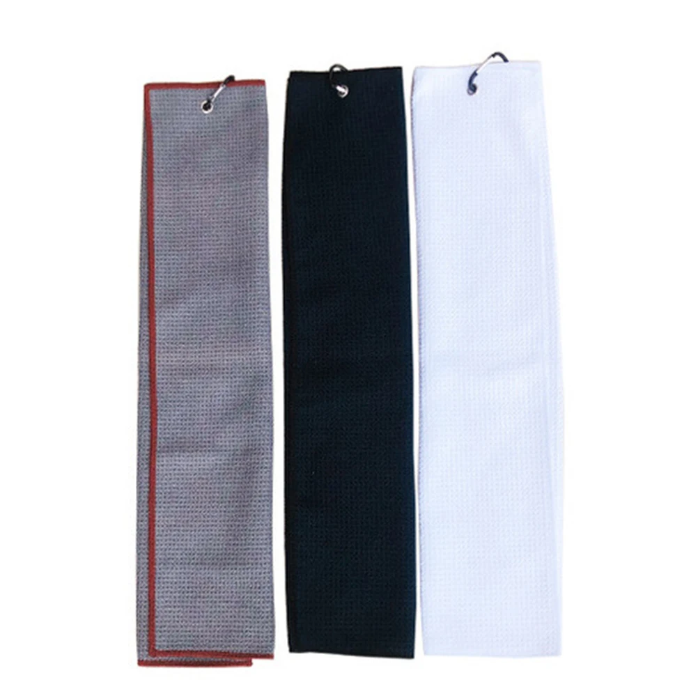

Golf Cleaning Kit Retractable Club Brush Cotton Towel Carabiner Grey Double Sided Golf Accessories Microfiber Cloth Training
