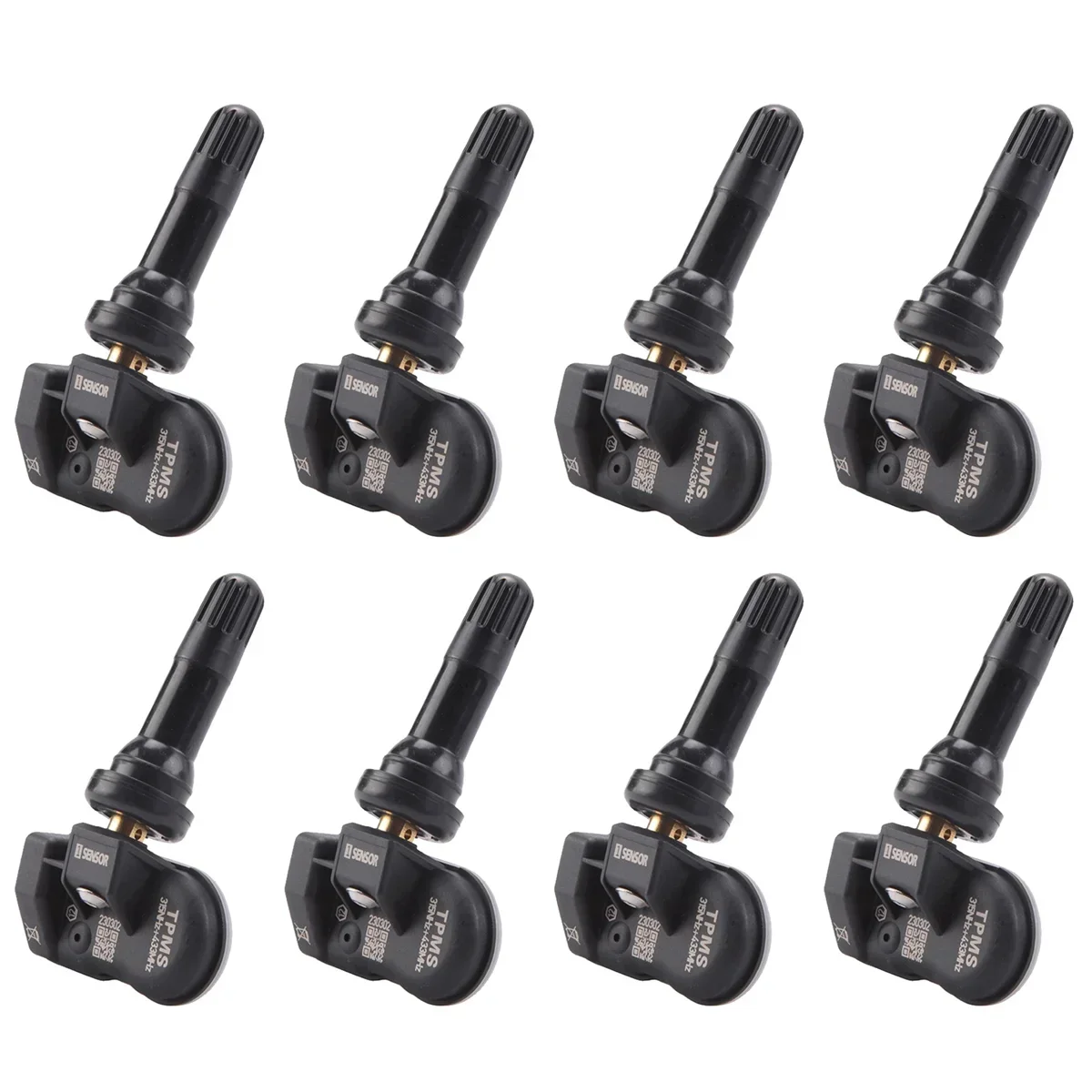 Hot sales 8Pcs TPMS Sensor 433MHz 315MHZ Universal 2 in 1 Programmable MX-Sensor for-Autel Tire Pressure Monitoring System