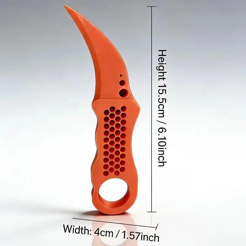 2pcs random 3D Printed Unboxing Tool – Non-Slip Handle, Safe & Convenient for Opening Packages at Home Office
