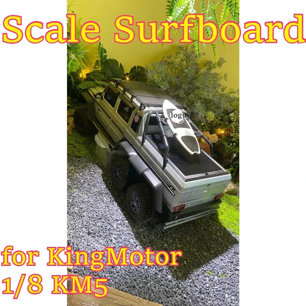 RC car offroad hobby reinforced Scale Surfboard part fitting for KingMotor 1/8 KM5 custom size replacement spare accessories