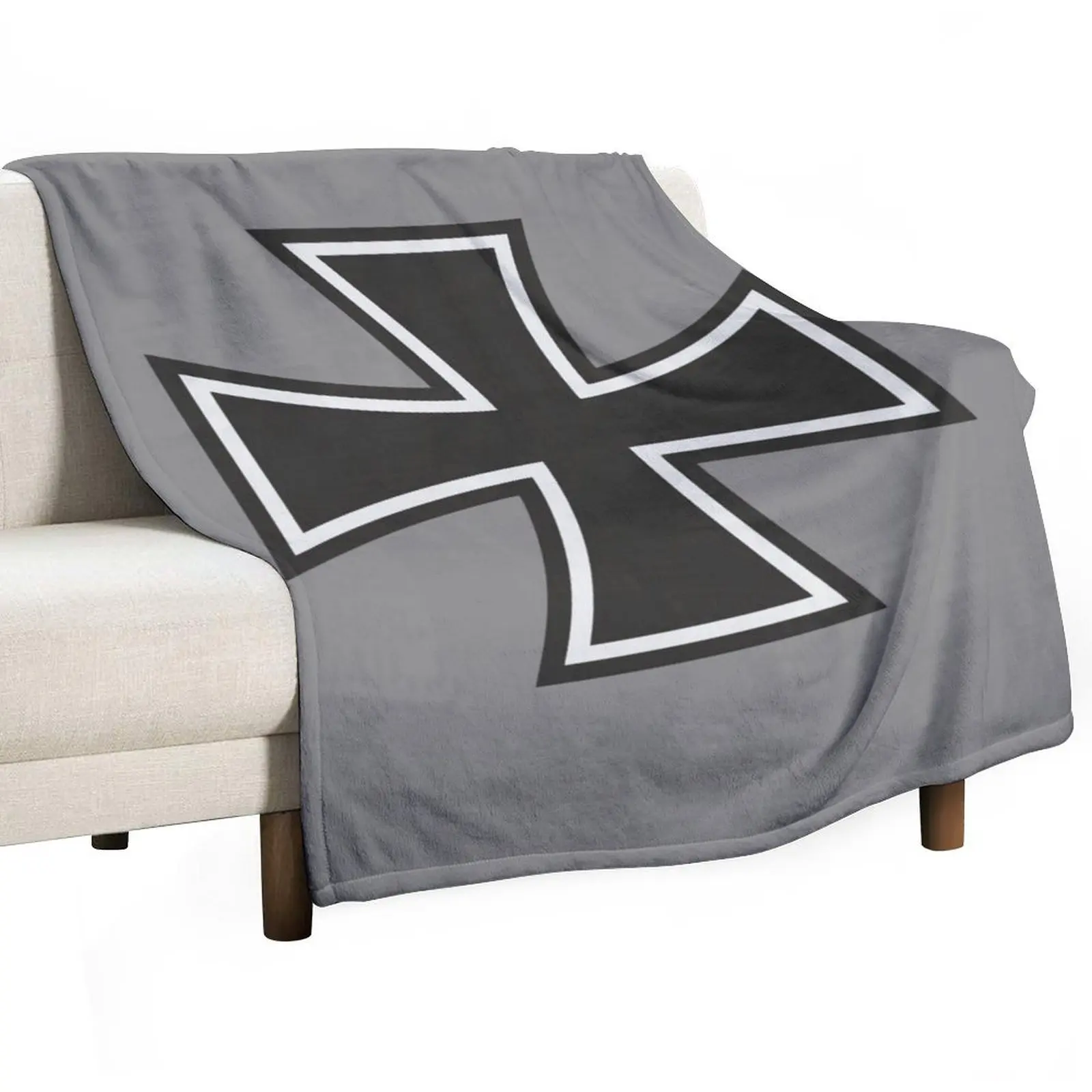 

iron Cross Throw Blanket Warm blankets and throws For Baby wednesday Blankets