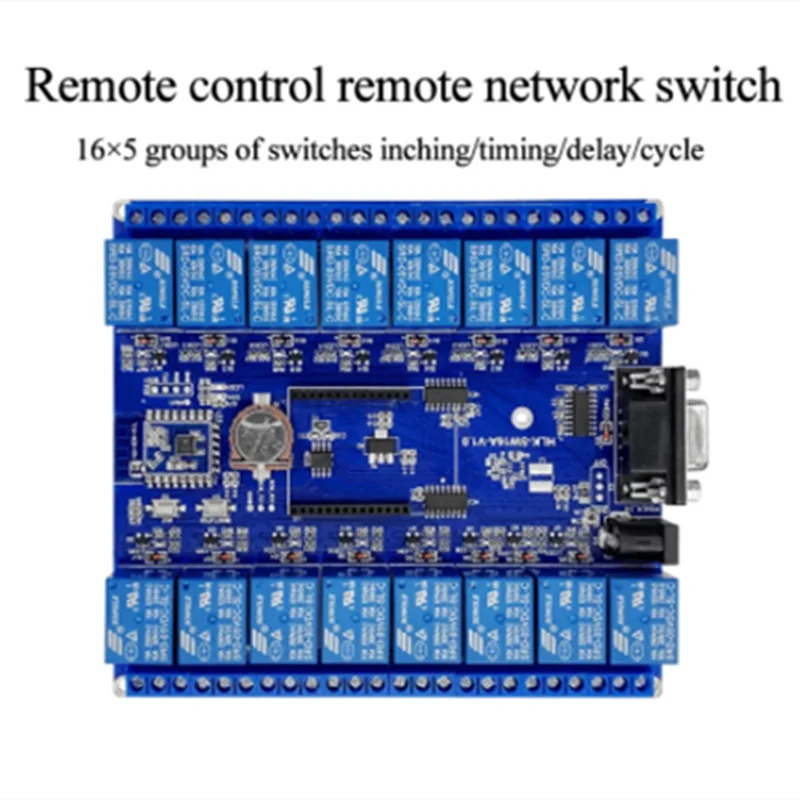 1PCS HLK-SW16A WiFi Relay Remote Control Switch 16-way Intelligent Network Communication Mobile Phone APP Android&IOS