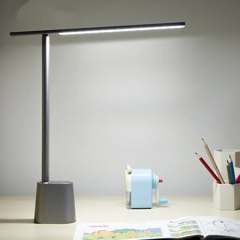 

New Student Intelligent Learning Folding Desk Lamp Desktop Charging Simple Reading Eye Protection Lamp Convenient Home Gift