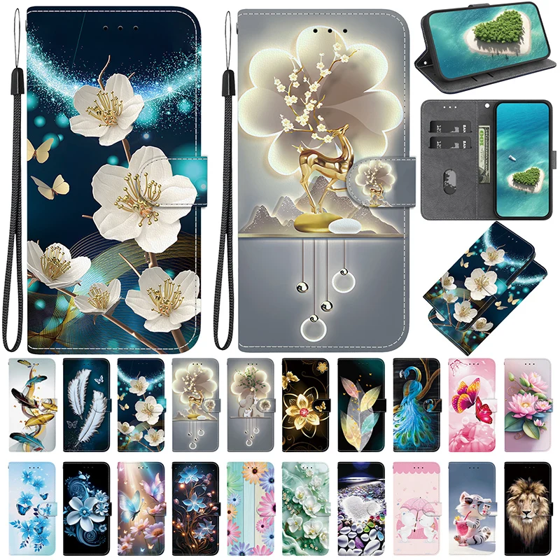 

Magnetic Leather Wallet For Honor Play 60 Plus 20 200 80 Pro 5G 70 80 SE 90 200 Lite View 20 Card Slot Wallet Cover