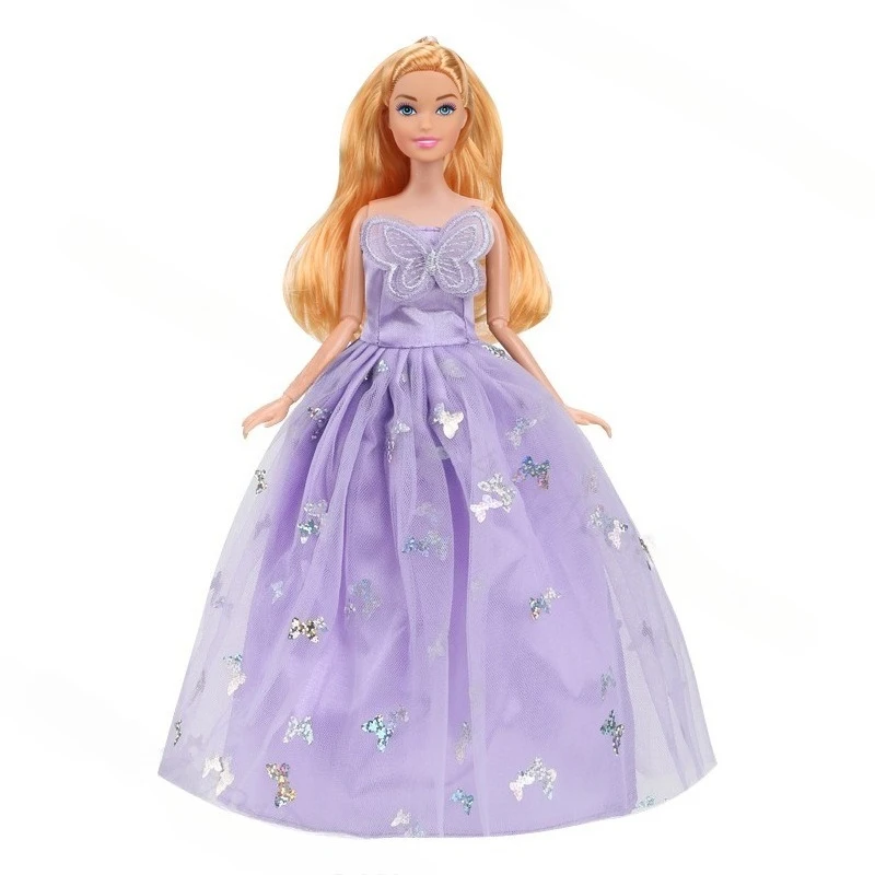 1 Piece 30cm Lady Doll With Clothes Princess Dress Play House Toy for Children