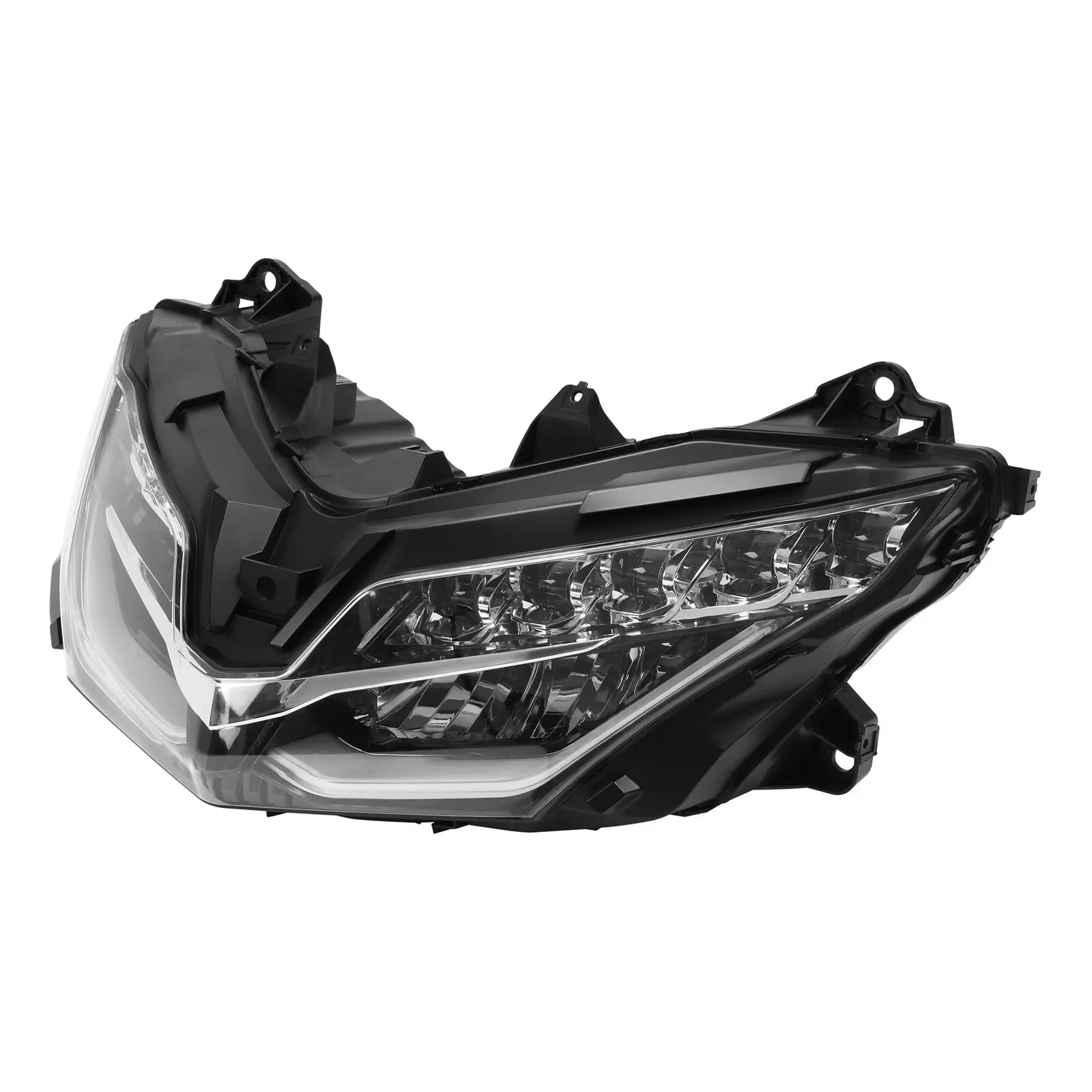 Motorcycle Clear Front Headlight Assembly Headlamp For Honda Goldwing GL1800 2018-2024 2023 2022 2021 2020 2019