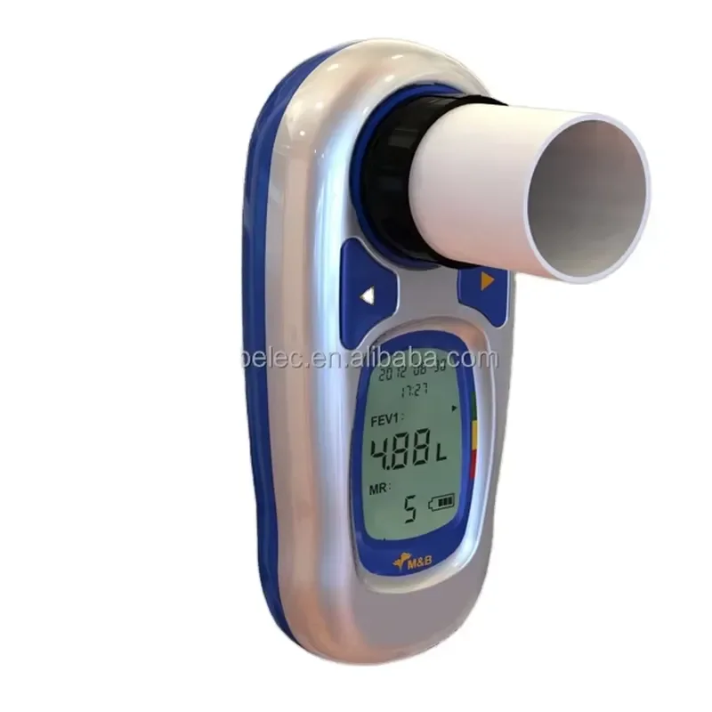 Accurate Digital Lung Function Spirometer PEF FEV1 Measurement for Clinic Home