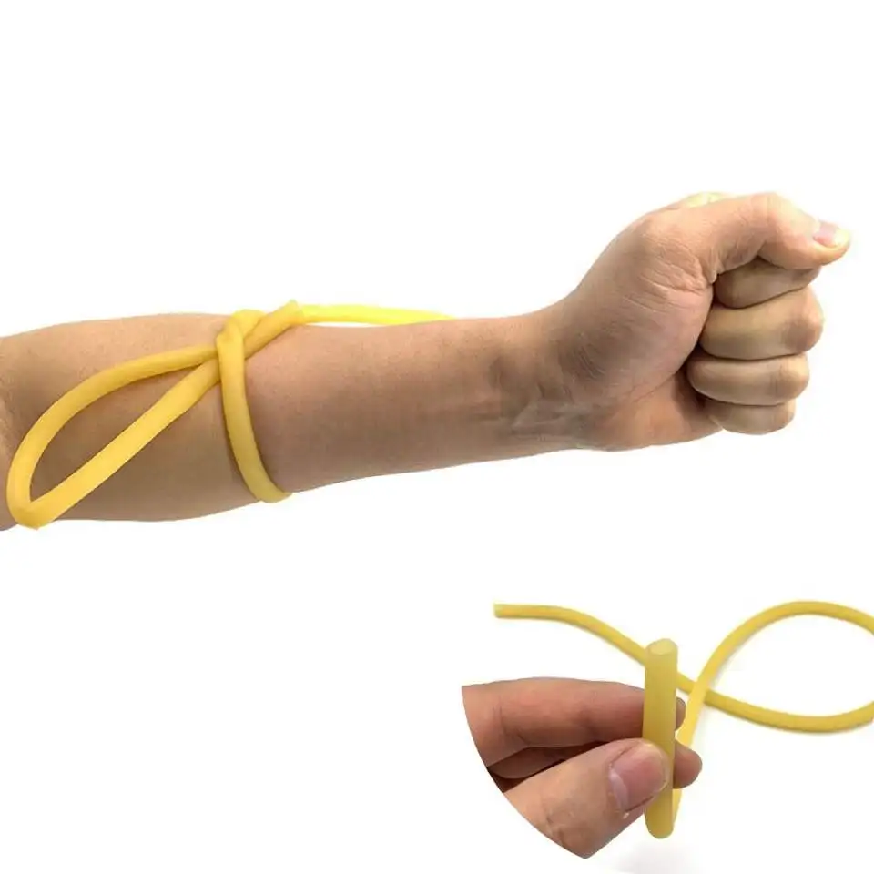 First-aid Hemostatic Rubber High Elastic Latex Tourniquet Torniquet Collection for Hospital Use
