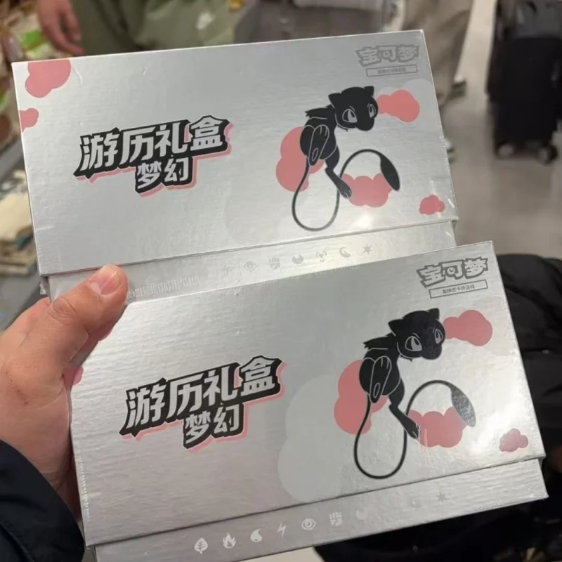 

Original PTCG Journey Gift Box Trading Card Games Collectible Peripherals Charizard Mewtwo Simplified Chinese Edition Xmas Gifts