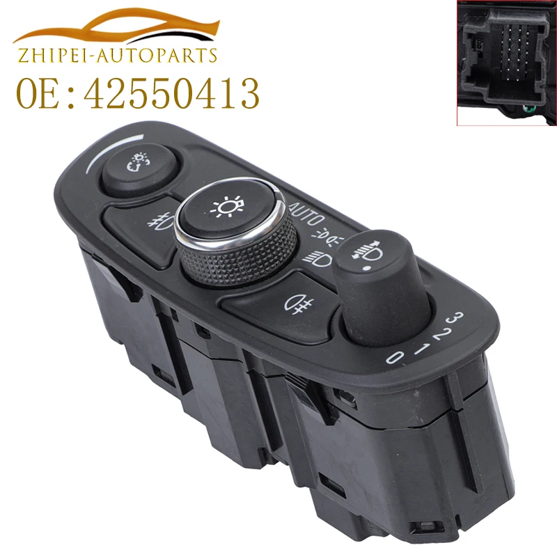 42550413 Headlight Switch Control Unit Car For Opel Vauxhall Mokka X J13