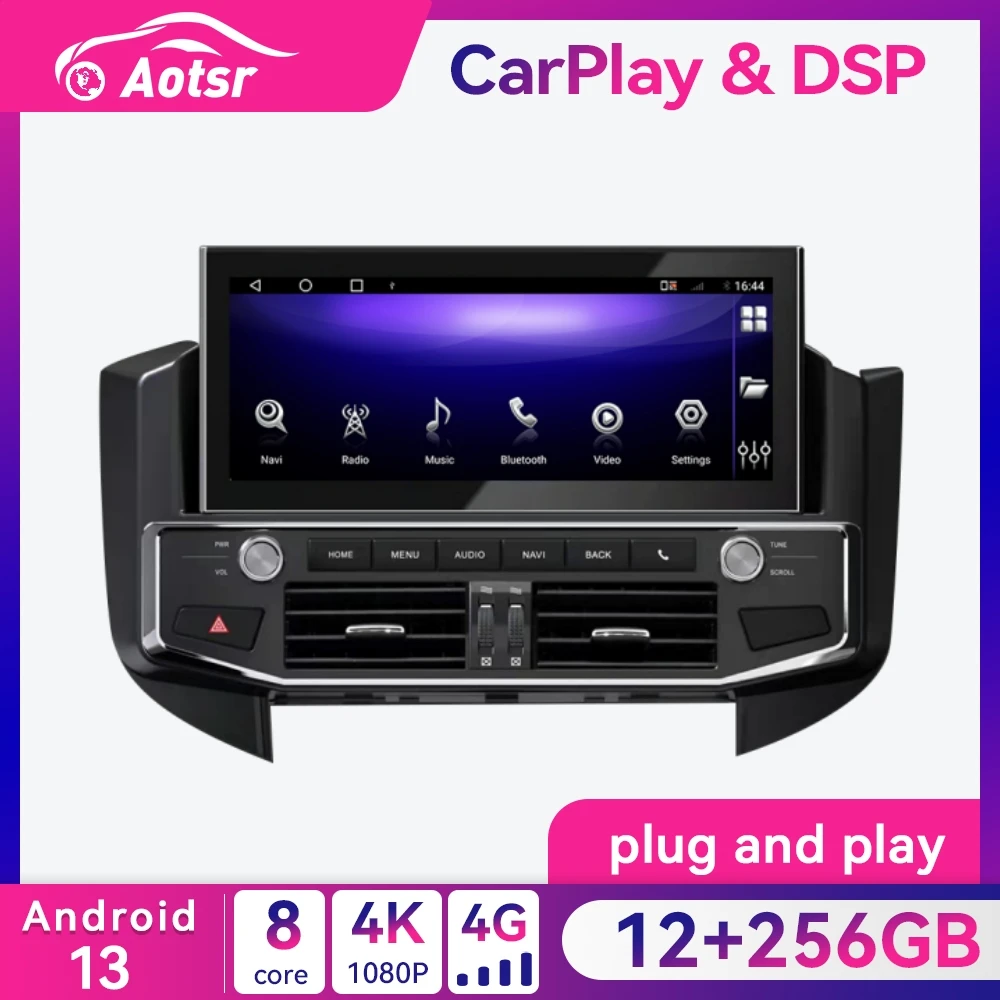 For Mitsubishi Pajero 2006-2016 Digital Cluster Car Display Dashboard Instrument Speed Meter Screen Multimedia GPS Navigation