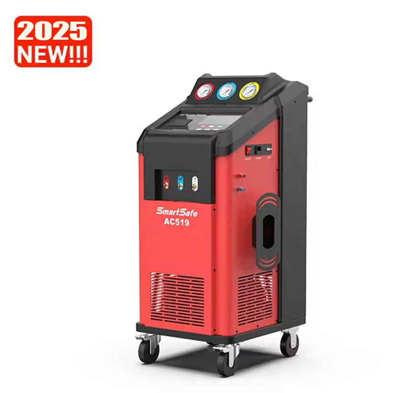 

Hot AC519 Car Refrigerant Recovery and Filling Machine R134A and R1234YF AC refrigerant Changer