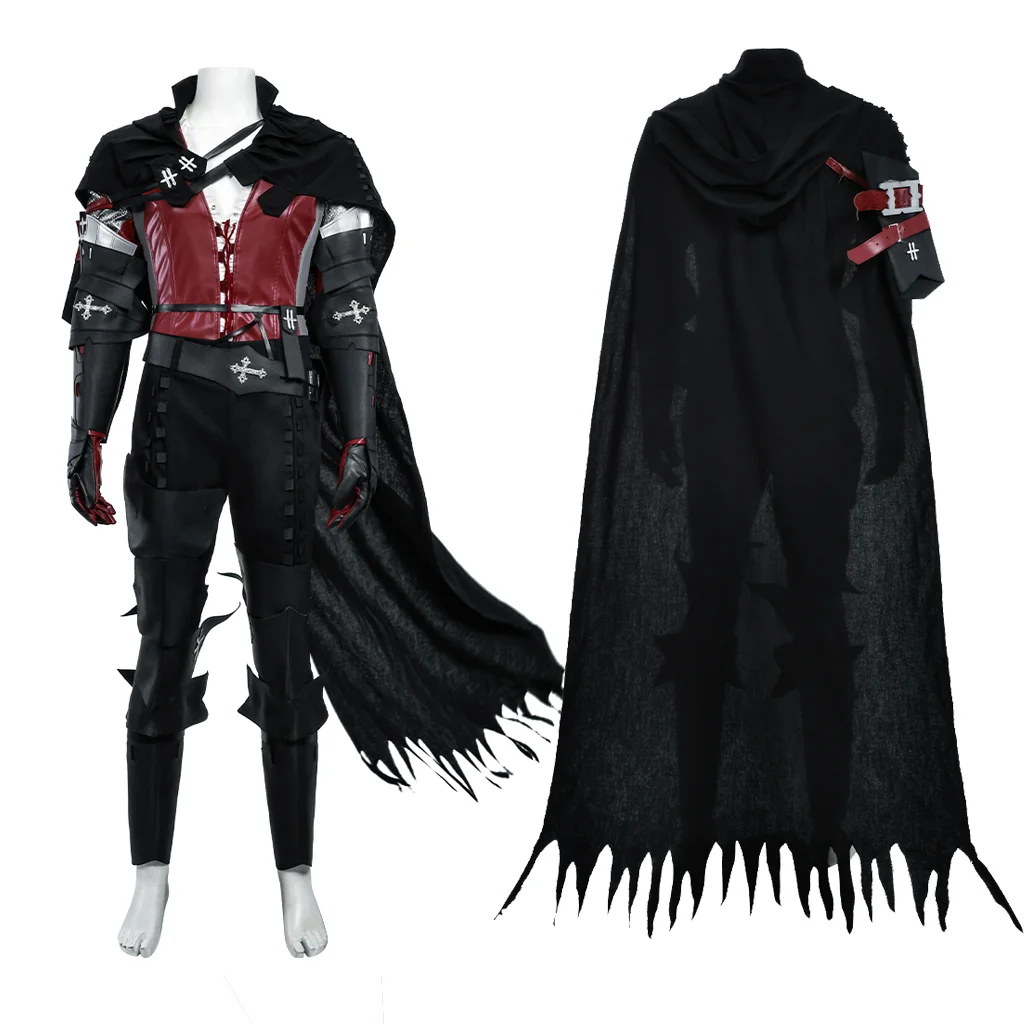 Final Fantasy Cosplay Clive Rosfield Cosplay Costume Warrior Samurai Suit Men Uniform Suit Halloween Party Suit