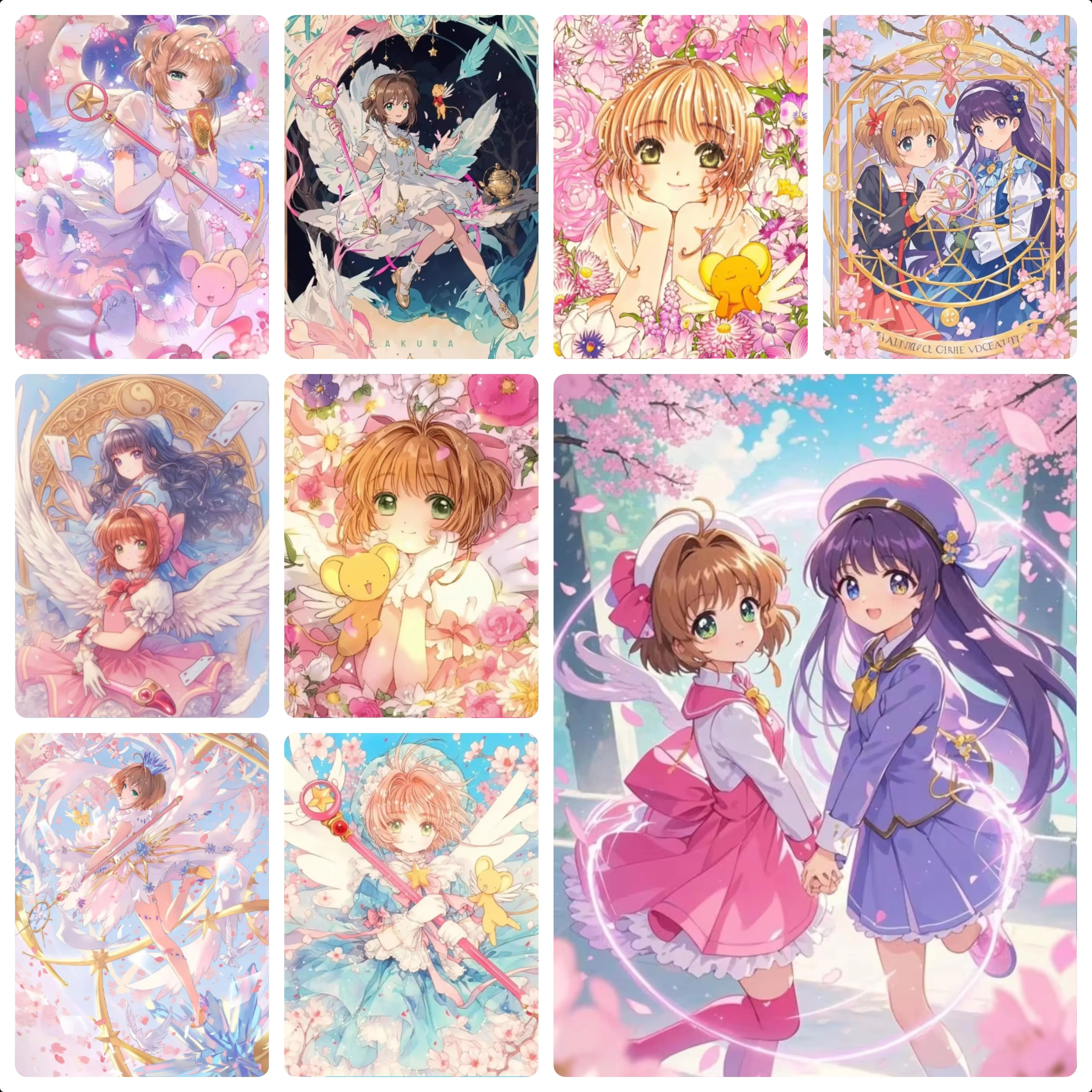 Classic Magical Anime Sakura Card Captor Jigsaw Puzzles 500/1000/1200/2000PCS Handmade Art Exquisite Home Decor Gift No Frame