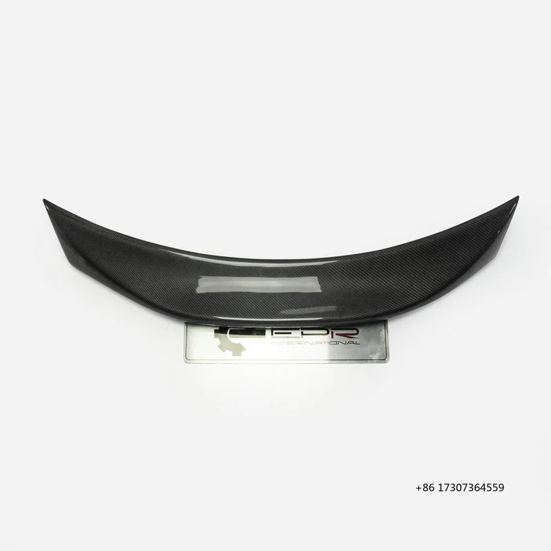 For Mazda MX5 Miata ND RF LMS Style Duckbill Rear Wing Spoiler Carbon Fiber Trunk Spoiler Single Deck