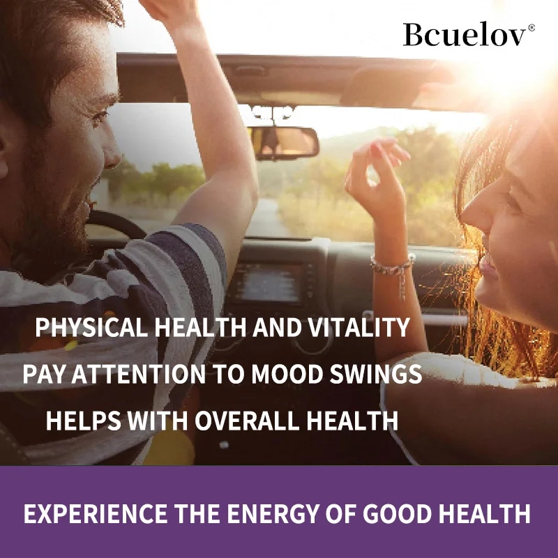 Mood Balance Supplement for Women\'s Health- Supports Relaxation, Relieves Menopausal and Menstrual Discomfort Capsules, Non-GMO