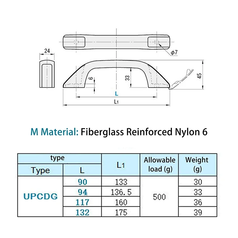 2-teilige Haltegriff-Türgriffe mit Lochabdeckungen für Anhänger, Wohnwagen, Wohnmobil, Van, Auto, Außenteile, Türgriffe, Ersatzteile