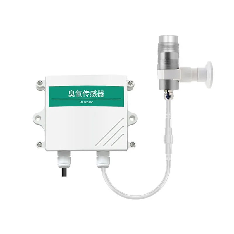 Ozone Sensor Air Toxic Gas Detector RS485 Analog O3 Concentration Monitoring Transmitter Industrial 0-100PPM 4-20MA Output