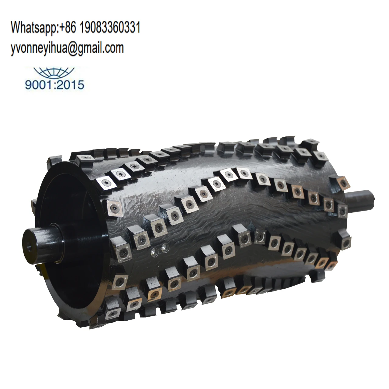 

Dehuai Woodworking Customized Helical Cutterhead With Carbide Blade Wholesale Spiral Cutter Head Manufacture