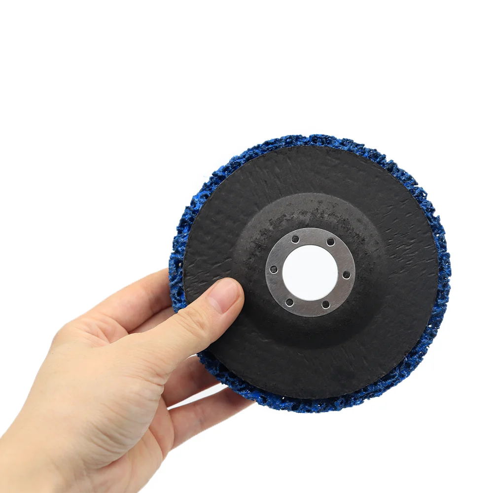 2 Pack 100mm/115mm/125mm Poly Strip Discs Stripping Wheel for Angle Grinder Paint Stripper Wheels Clean Remove Paint Rust Welds