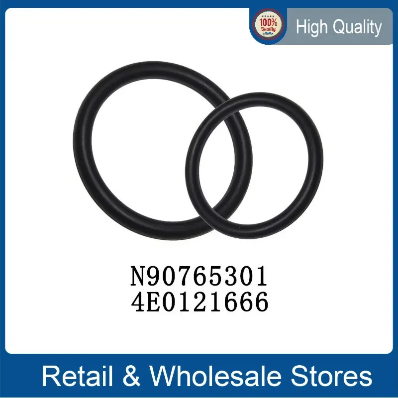 Upper and lower water pipe joint sealing ring N 907 653 01 4E0 121 666 For Audi A6L Q3 A3 A4L VW Lavuda Polo Skoda Fabia Octavia